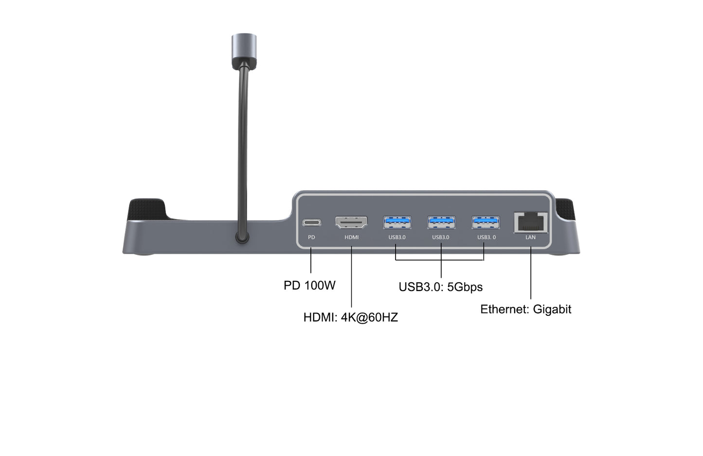 New Weallans patent Steam Deck USB C Game Docking station - Usbhubfactory