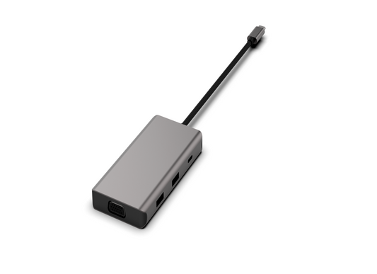 7 IN 1 TYPE C To HDMI VGA PD sandisk extreme 64gb v30 a2 microsdxc SD TF card USB3.0*2 port docking station - Usbhubfactory