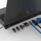 10 IN 1 TYPE-C TO VGA HDMI USB3.0*3 Micro SD pro TF RJ45 AUDIO PD 9470m docking station - Usbhubfactory