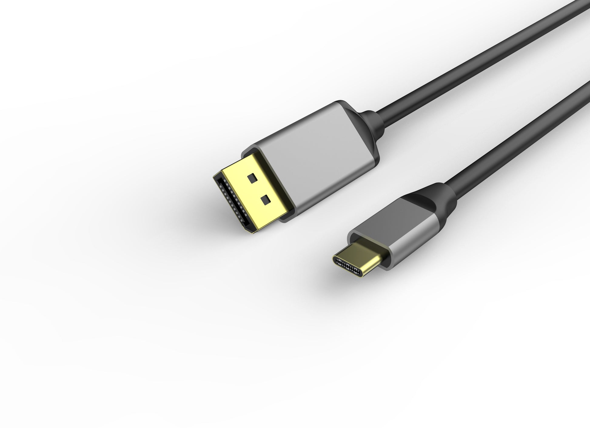 1.8M micro usb Type C to DP 1.2 1.4 4k 60hz high resolution switcher cable - Usbhubfactory