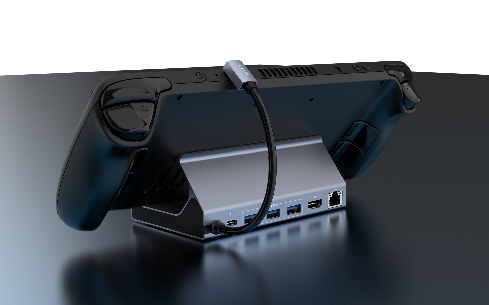 PS5 Gaming Console Hub, 4 USB Port Hub,1 Charging Macao
