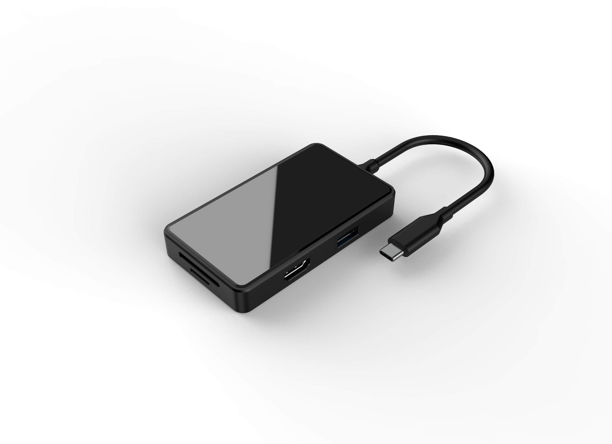 6 in 1 type c usb2 usb3 hdmi 2.1 4k 30hz micro sd card 64gb docking station - Usbhubfactory