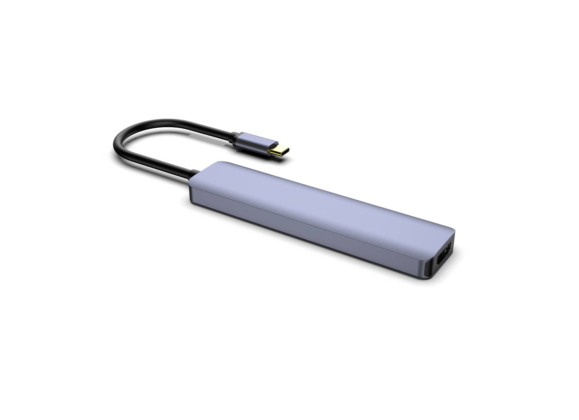 6 in 1 type c plug to hdmi to usb desk lamp 3 micro sd card - Usbhubfactory