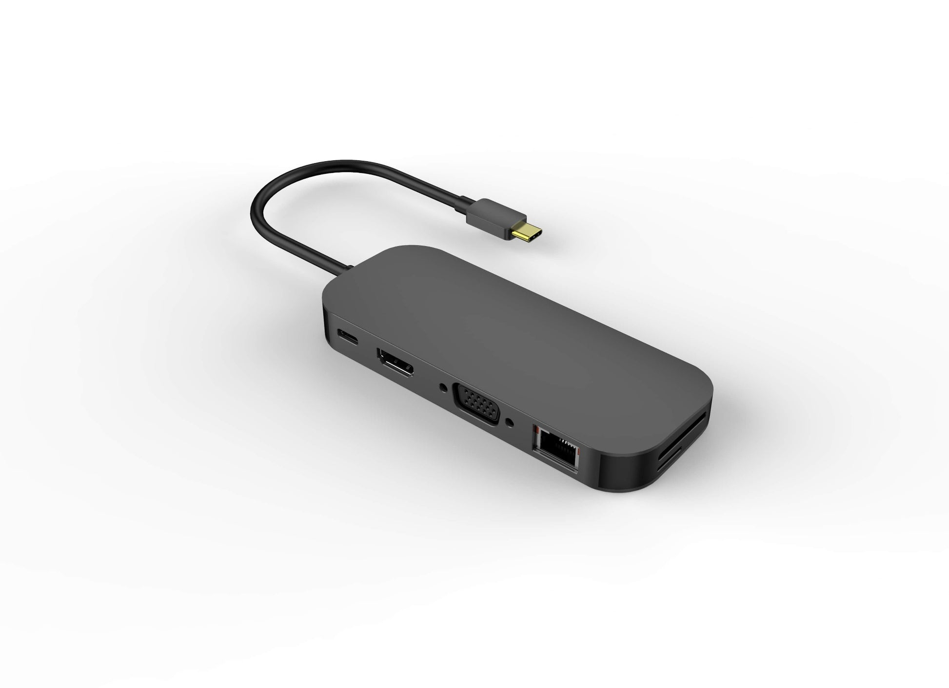 4K HDMI 2.1 11-in-1 USB Type C VGA Ethernet Hub For M1/M2 MacBooks Window PC Chromebook - Usbhubfactory