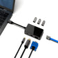 converter type c hub usb adapter pd charger vga to hdmi adapter rj 45 - Usbhubfactory