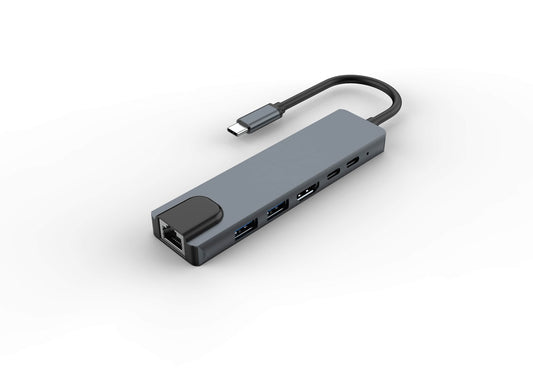 OEM manufacture TYPE C TO USB C PD HDMI USB2.0 USB3.0 RJ45 - Usbhubfactory